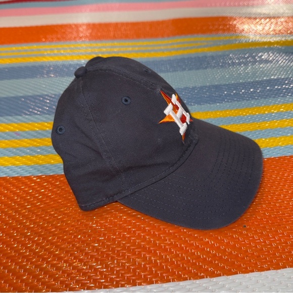 New Era Navy Blue Houston Astros 9TWENTY Cap Hat Men’s Size - Picture 2 of 7